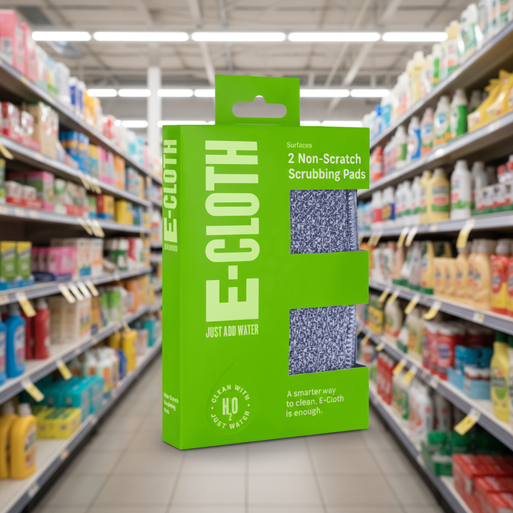 E-Cloth 2 Non-Scratch Scrubbing Pads - 1pc