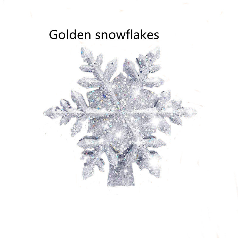 3D LED Christmas Tree Topper Star | Snowflake Projector | Glitter Silver & Gold | Rotating Light | Home Xmas Decoration | Michan Direct
