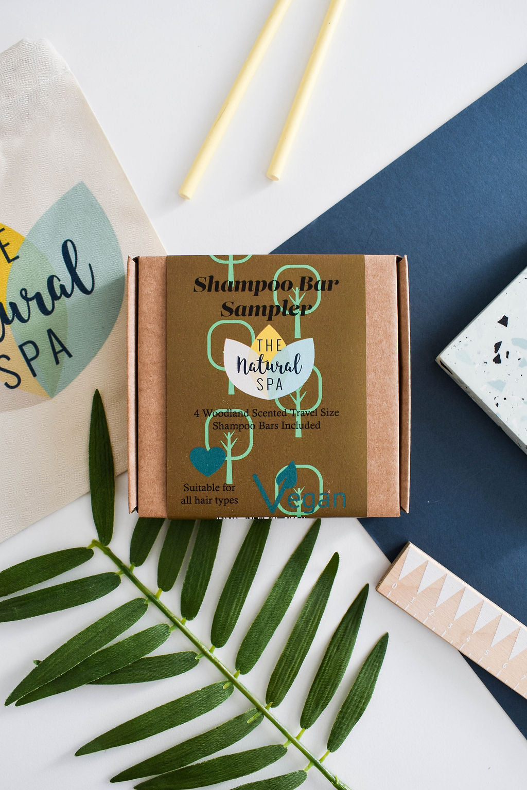 Woodland Mini Shampoo Sampler - gift set with 4 mini shampoo bars
