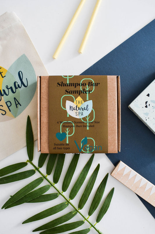 Woodland Mini Shampoo Sampler - gift set with 4 mini shampoo bars