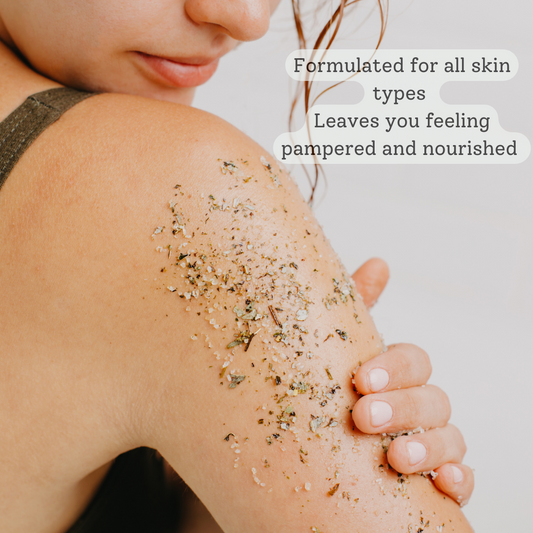 Rose & Cardamom Body Scrub 200g | Natural Exfoliating Scrub – Zoe’s May Staff Pick