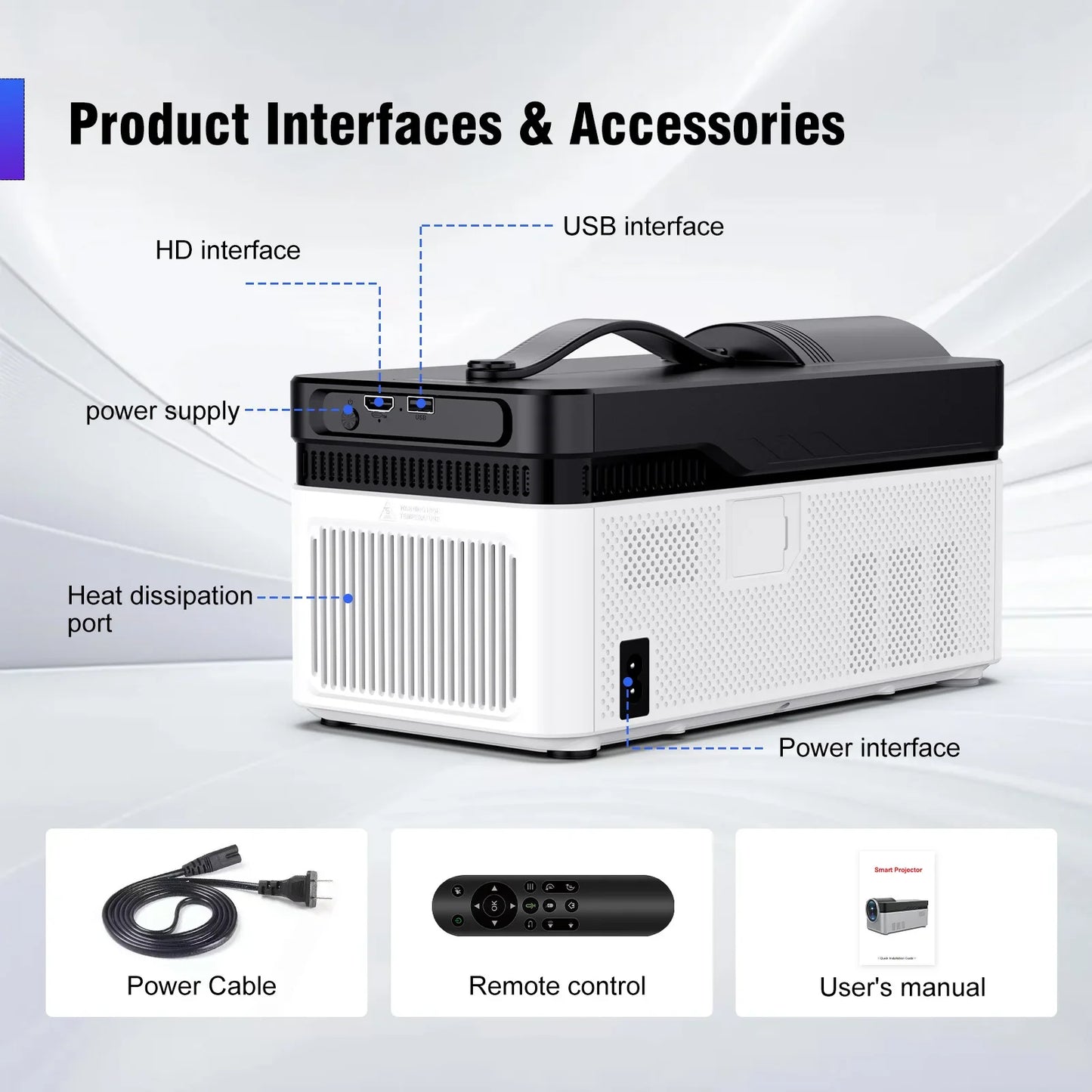 Magcubic HY450 8K Ultra Short Throw Projector