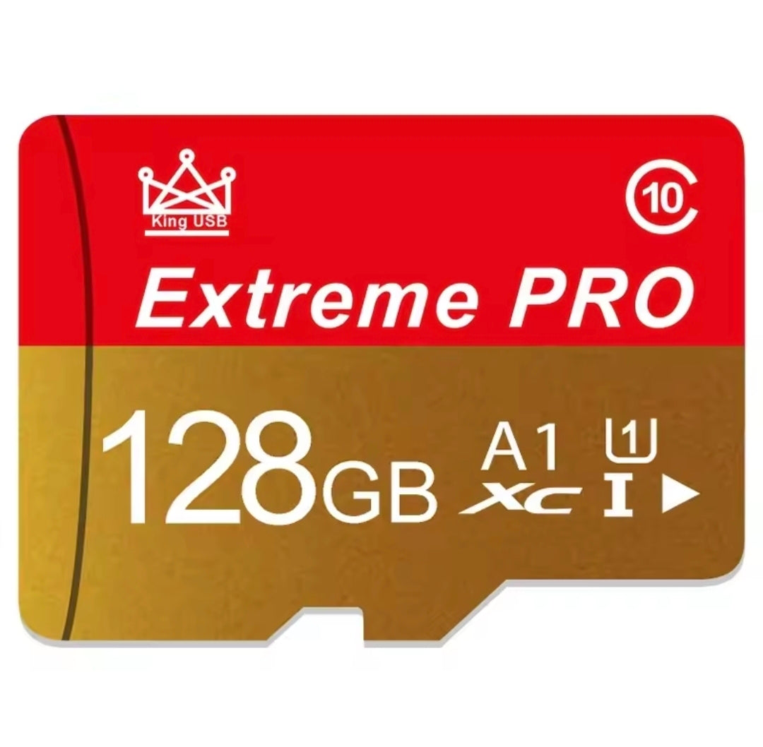 MicroSDXC Memory Card with SD Adapter for Class 10 A1 UHS-I