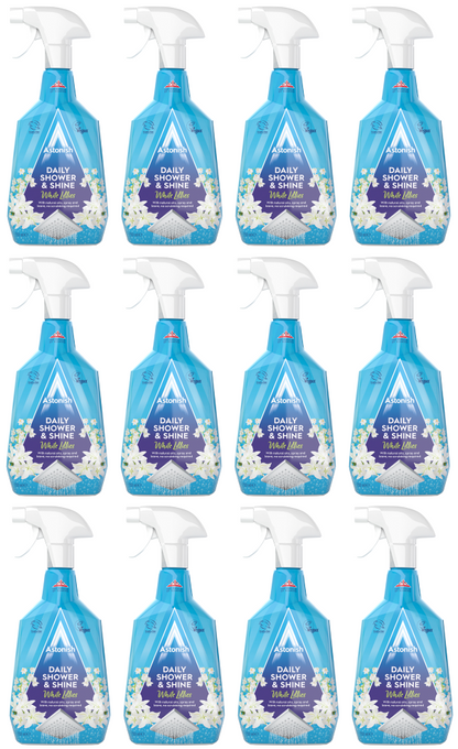 12 x Astonish Daily Shower Shine 750Ml