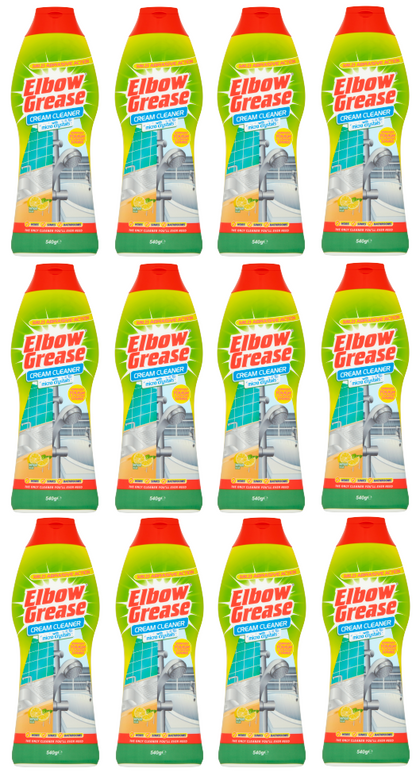 12 X Elbow Grease Cream Cleaner 500G