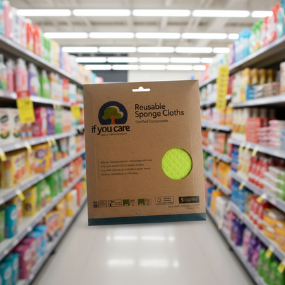 If You Care Certified Compostable Sponge Cloths - 1pc