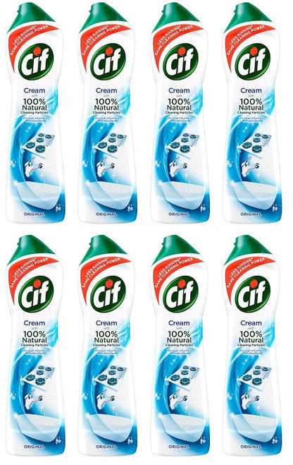 8 x Cif Original Cream Cleaner 500 Ml