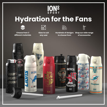 MotoGP x ION8 Insulated Steel Water Bottle, MotoGP Camouflage, 750ml (24oz)