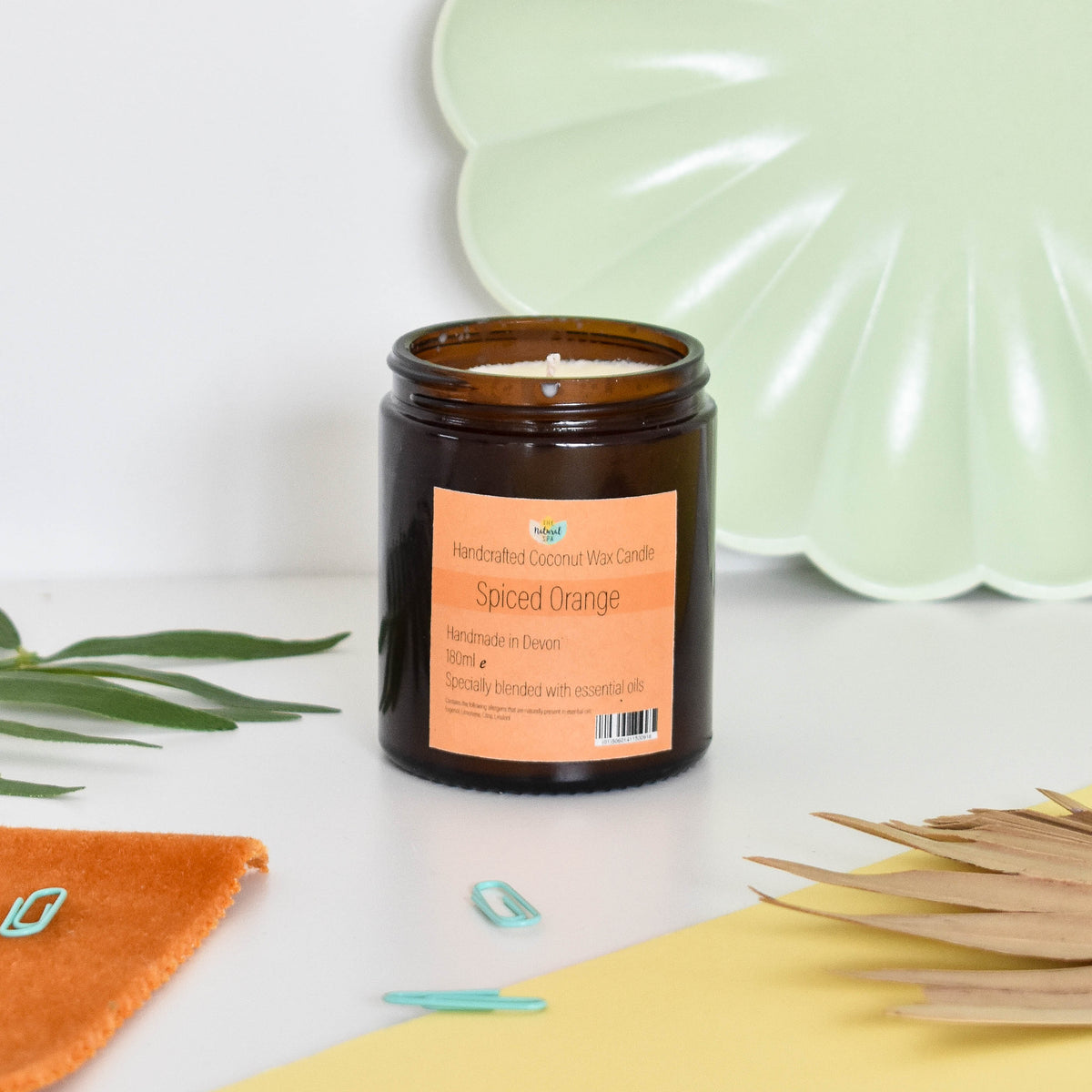 Spiced Orange Coconut Wax Candle | Hand-Poured | 60ml