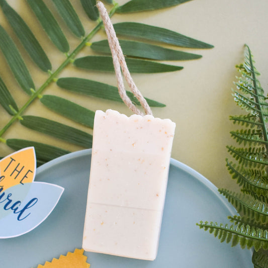 Herb Garden Soap on a Rope | Natural Handcrafted Hanging Soap | Herbal, Vegan, Plastic-Free Skincare | Liv’s Staff Pick April 2026