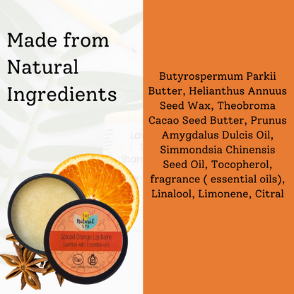 Spiced Orange Lip Balm | All Natural | 15g