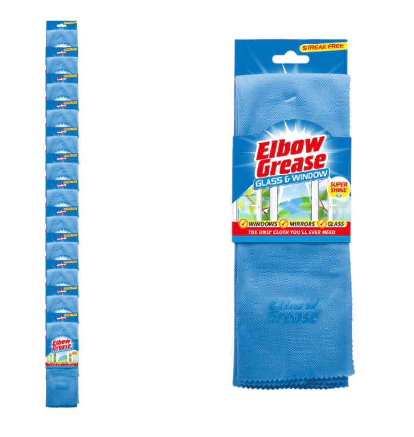 Elbow Grease glass and window cloth