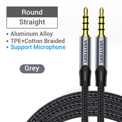 Vention Jack 3.5mm Aux Cable Male to Male 3.5mm Audio Cable