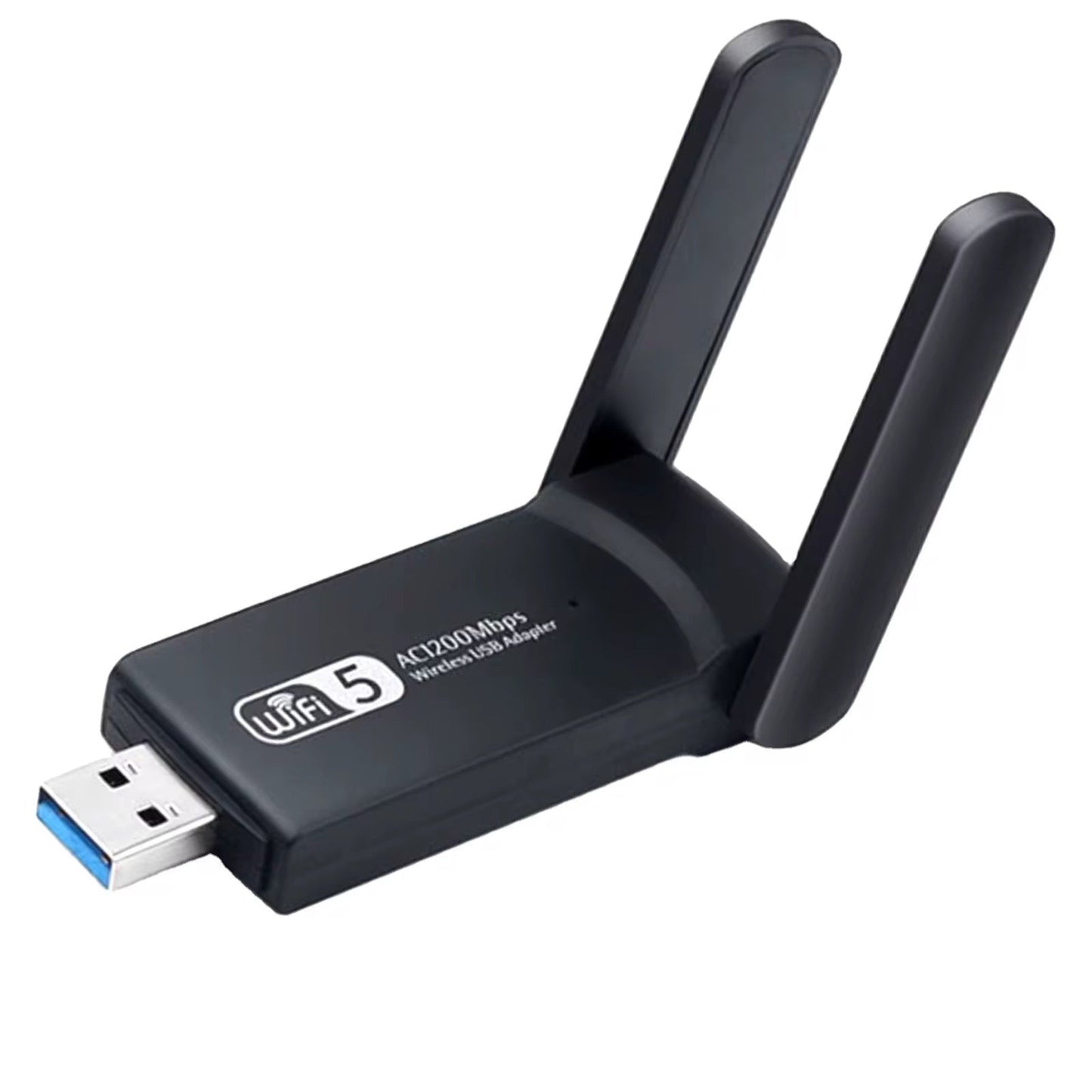 WiFi 5 AC1300 Dual Band USB 3.0 Wireless Adapter – 1300Mbps High Speed WiFi Dongle for PC & Laptop