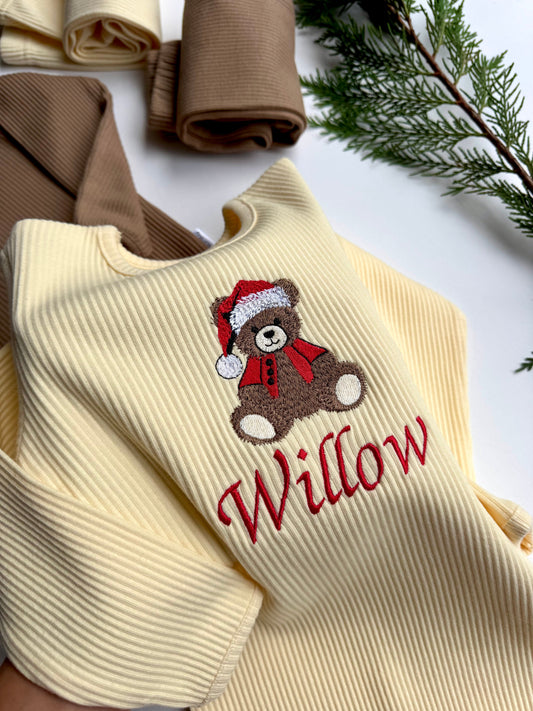Christmas Festive Bear Lounge Set