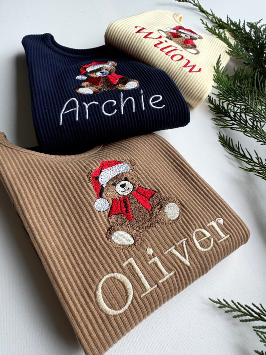 Christmas Festive Bear Lounge Set 3