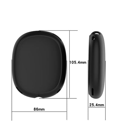 A Pair Full Coverage Anti-scratch Silicone Headphone Protective Case for AirPods Max / Max 2