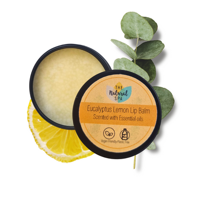 Lemon Eucalyptus  All Natural Lip Balm