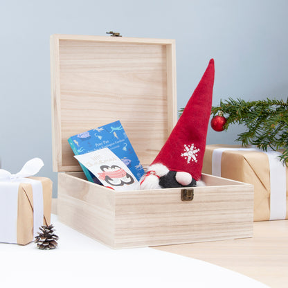 Personalised Woodland Deer Christmas Eve Box