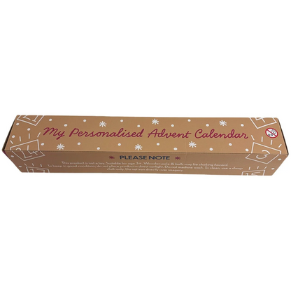 Personalised Sweet Advent Calendar Christmas countdown