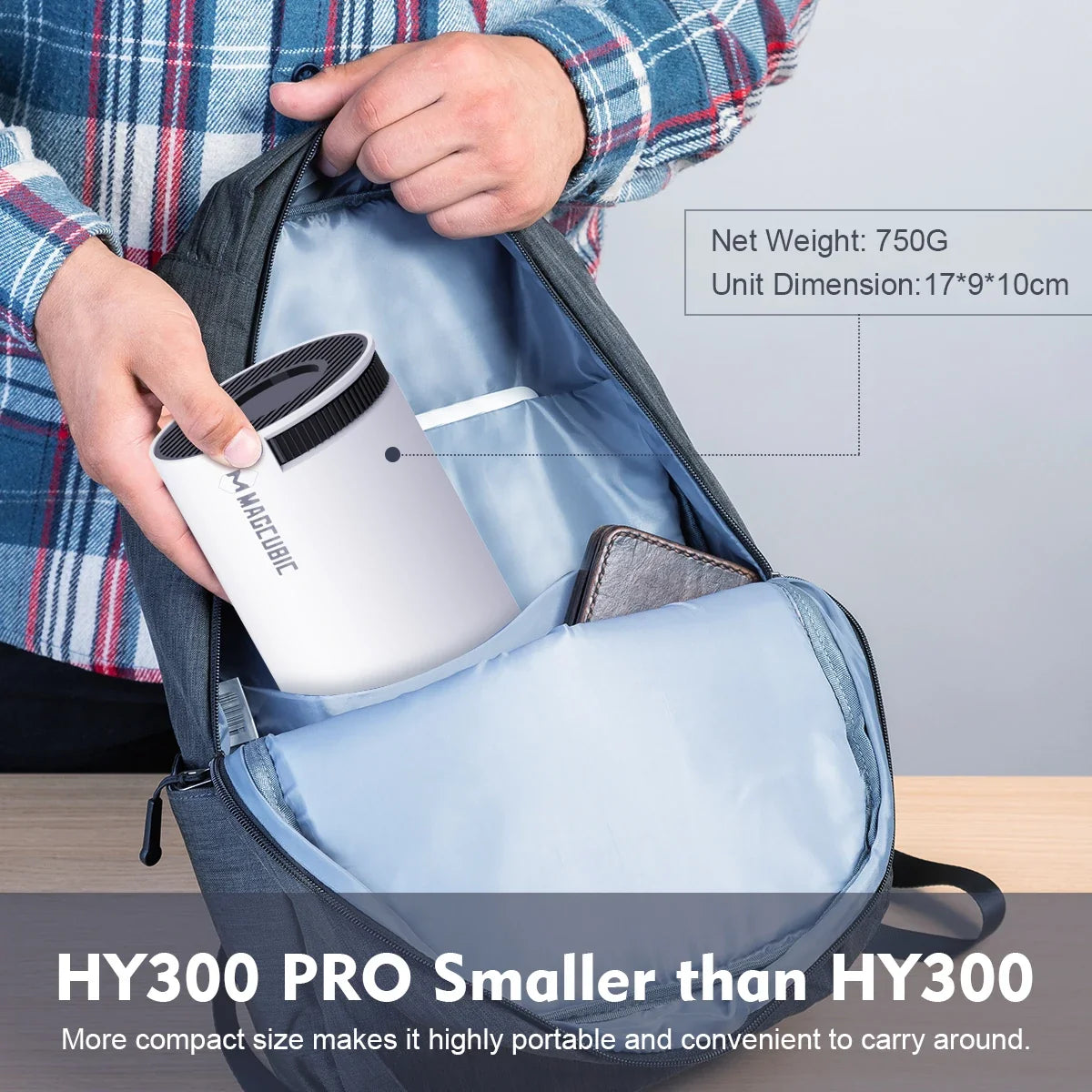 Magcubic Home Cinema Projector HY300 PRO