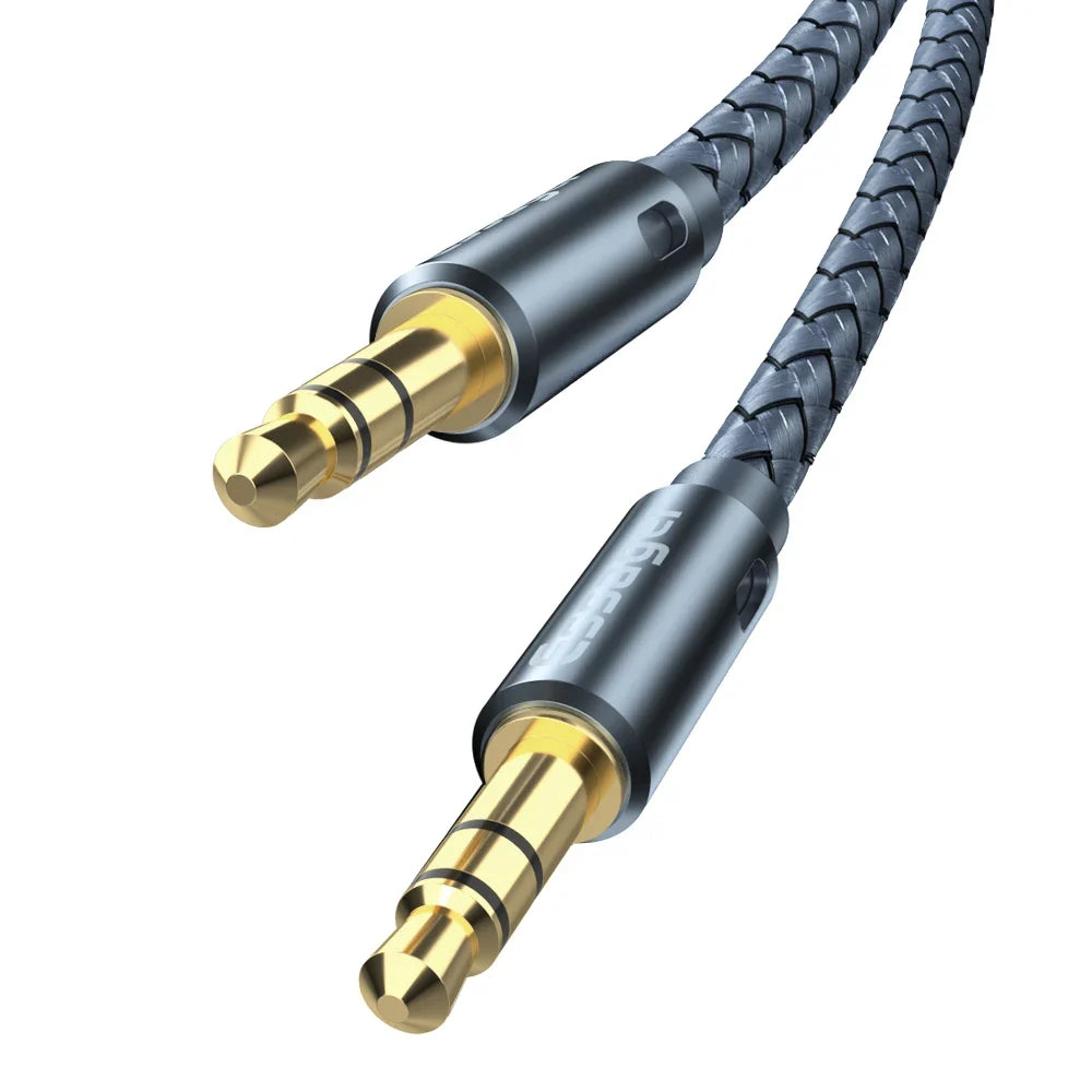 Essager Aux Cable Speaker Wire 3.5mm Jack Audio Cable For Car Headphone Adapter Male Jack to Jack 3.5 mm Cord For Samsung Xiaomi