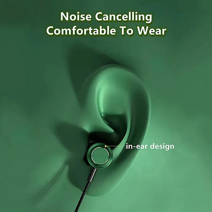 Metal Magnetic Gaming Earbuds Type-C/3.5MM AUX