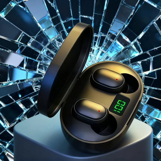 Wireless bluetooth earbud with Noise Cancellation and Microphone for outdoor and indoor workouts