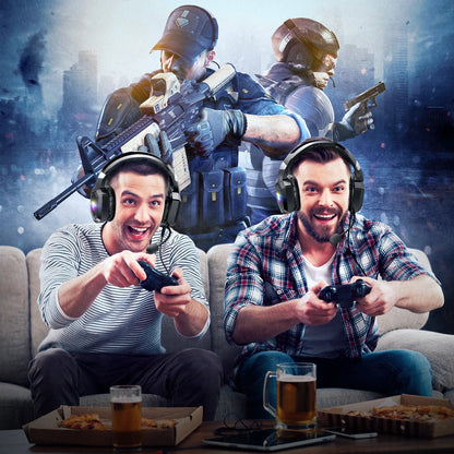K8 Gaming Headphones with Flexible HD Mic RGB Gaming Headset