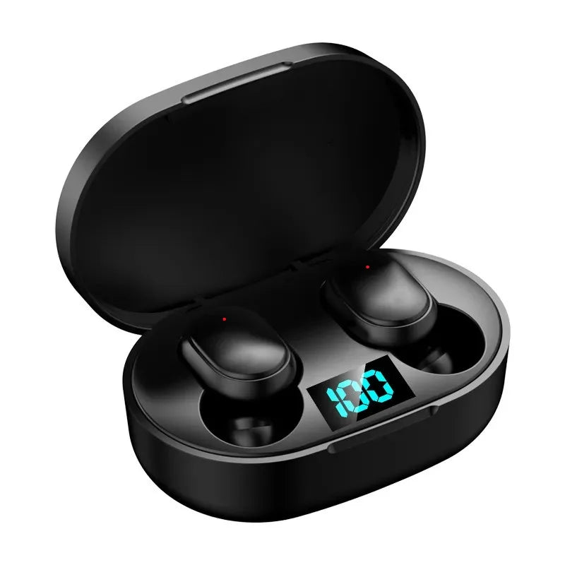 Wireless bluetooth earbud with Noise Cancellation and Microphone for outdoor and indoor workouts