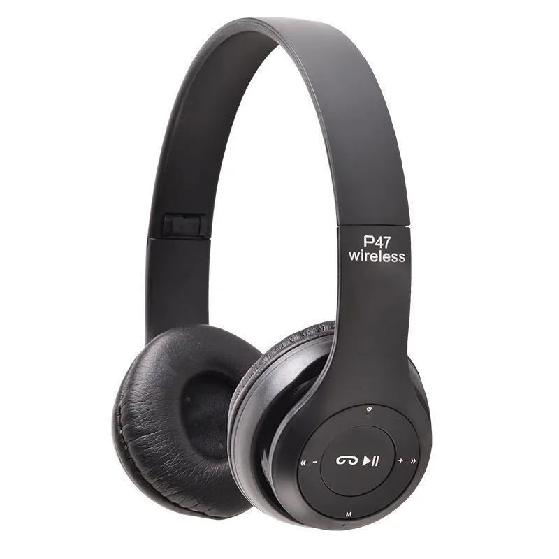 P47 Wireless bluetooth headphone With Mic Noise Cancelling Headsets Stereo Sound Earphones Sports Gaming Headphones Supports PC