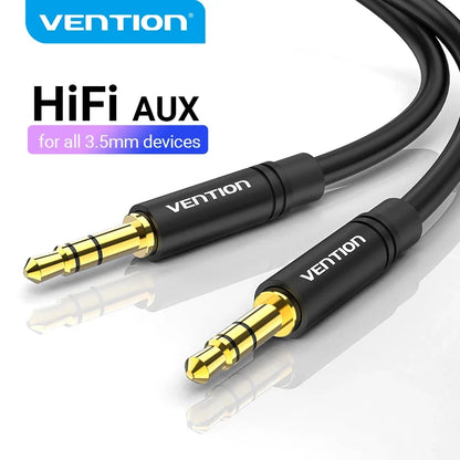 Vention Jack 3.5mm Aux Cable Male to Male 3.5mm Audio Cable