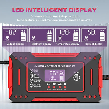 Charger Car and Motorcycle Battery Charging Unit Lead-Acid Battery
