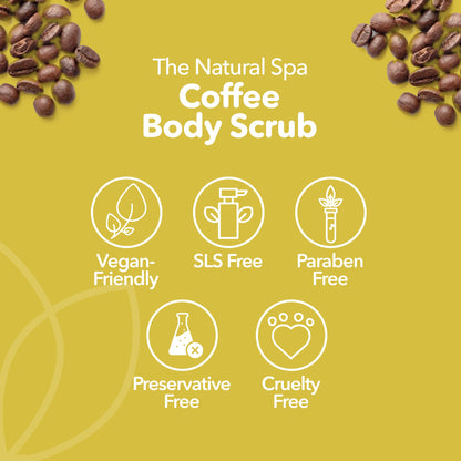 Coffee Body Scrub - 3 different size option