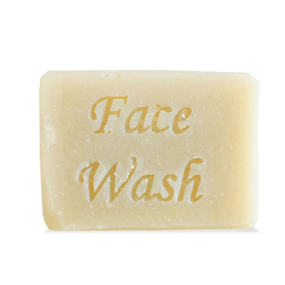 Cocoa Butter Face Wash Bar | Fragrance-Free Natural Facial Cleanser | Vegan, Plastic-Free Skincare for Sensitive Skin