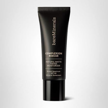 bareMinerals Complexion Rescue Natural Matte Tinted Moisturizer SPF 30 – Vanilla 02 (Vegan, Cruelty-Free)