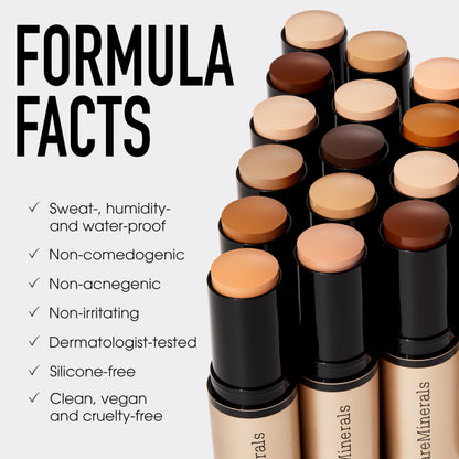 bareMinerals Complexion Rescue Luminous Skin Tint Stick Mahogany 11.5 – Vegan, Cruelty-Free, Dermatologist-Tested