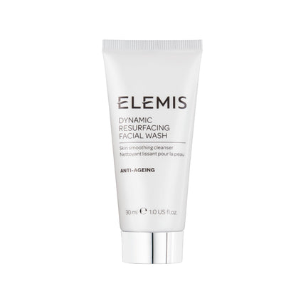 ELEMIS Dynamic Resurfacing Facial Wash – Gentle Travel-Size Enzyme-Powered Daily Gel Cleanser (30ml)