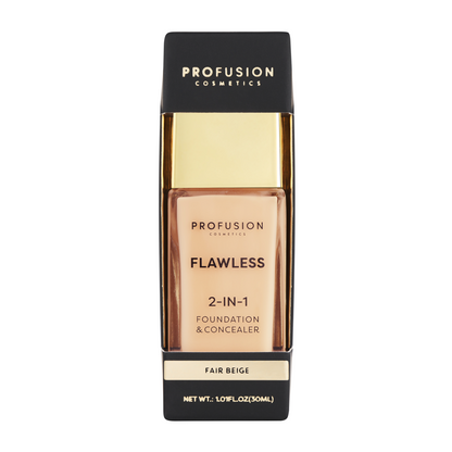 FLAWLESS 2-IN-1 FOUNDATION AND CONCEALER