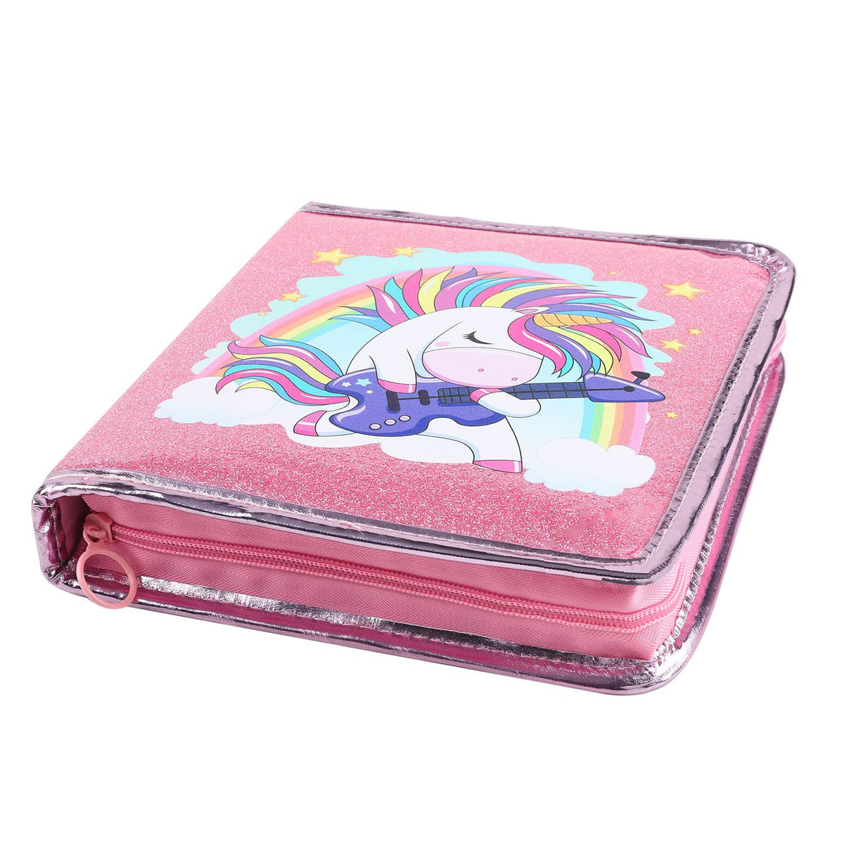 Leeche Fruit Scented Markers Set 44 Pcs with Unicorn Pencil Case – Art Supplies for Kids Ages 4-6-8