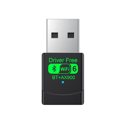 Mini WiFi 6 USB Adapter with Bluetooth 5.4 – AX900 Dual Band Wireless Dongle