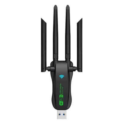 WiFi 6 USB Adapter with Bluetooth 5.4 – Dual Band 2.4GHz & 5.8GHz Wireless Network Adapter